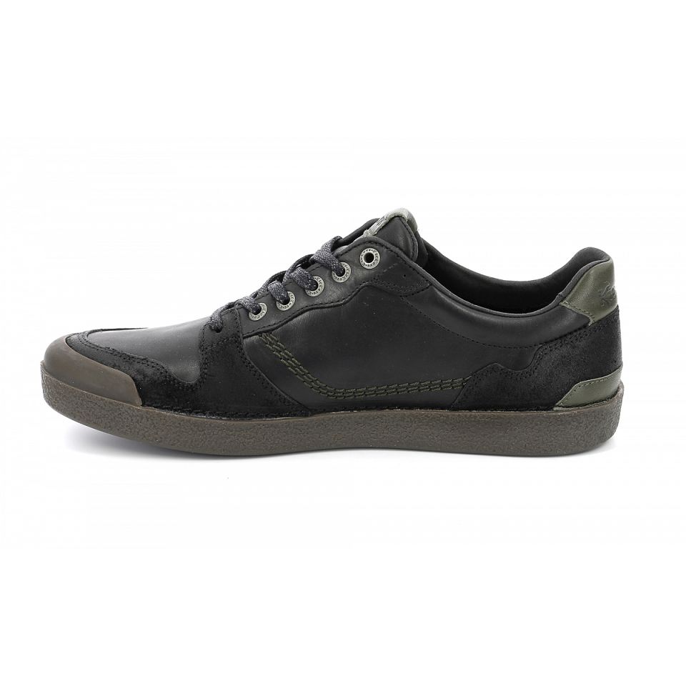 Kickers Kick trigolo Sneakers Herr Svarta Khaki | 16823-WFBL