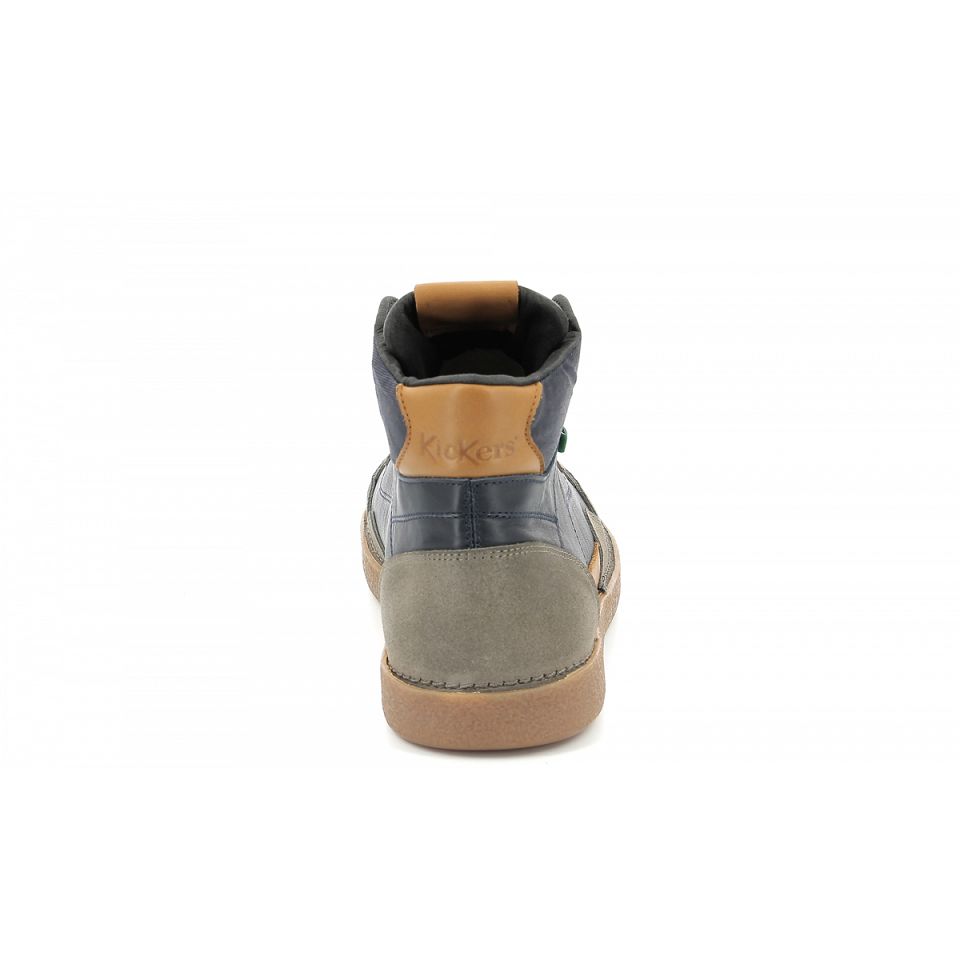 Kickers Kick triparty Sneakers Herr Beige/navy | 19065-DZMQ