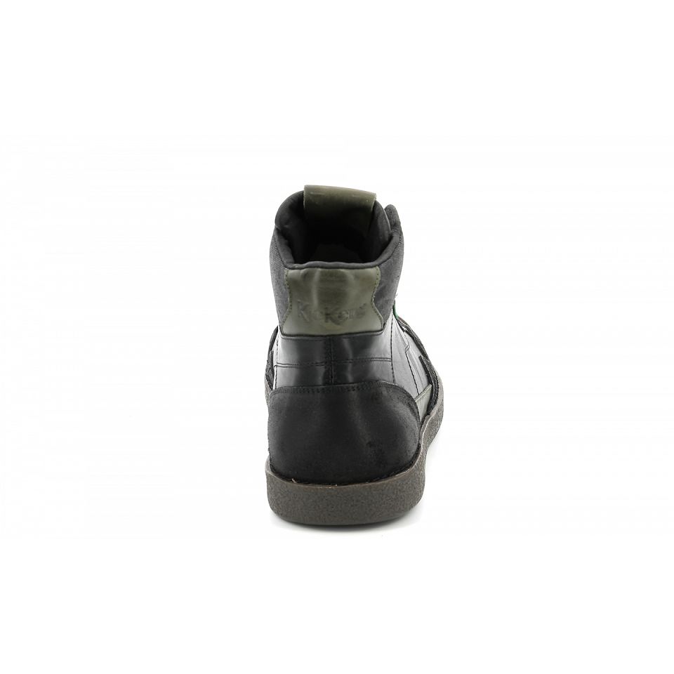 Kickers Kick triparty Sneakers Herr Black/khaki | 21783-VIWT