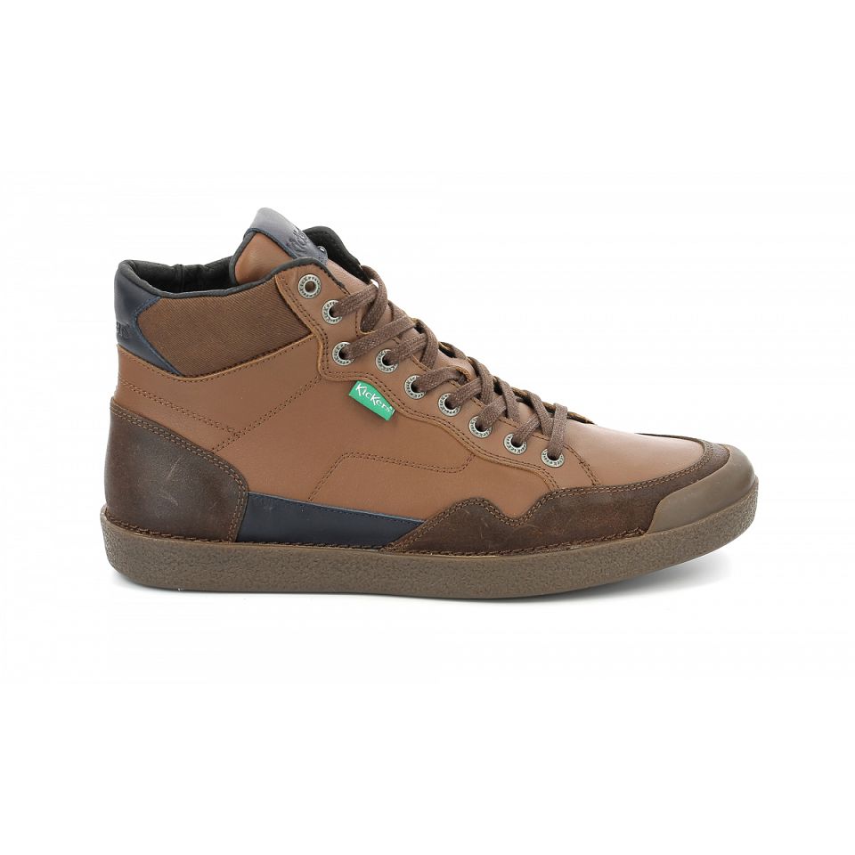 Kickers Kick triparty Sneakers Herr Camel Cognac/navy | 39624-YOCG