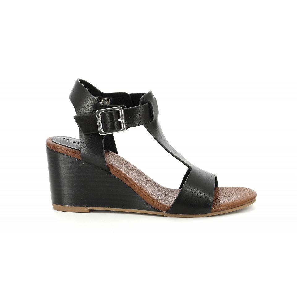 Kickers Kick volage Sandaler Dam Svarta | 85163-XNKP