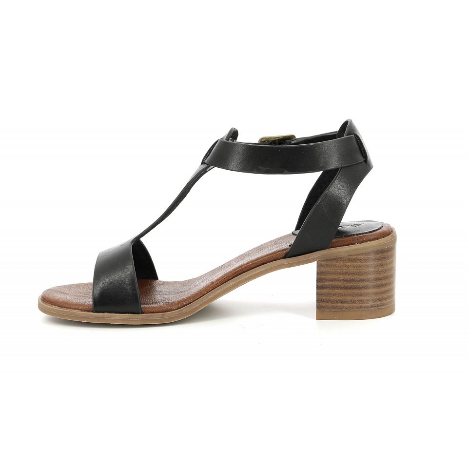 Kickers Kick volga Sandaler Dam Svarta | 78639-TUEM