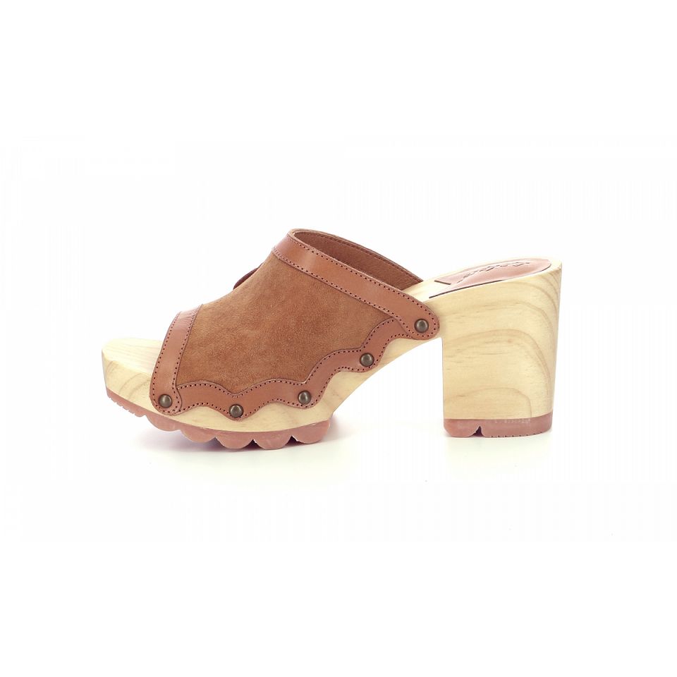 Kickers Kick woodstok Sandaler Dam Camel | 09684-BGNE