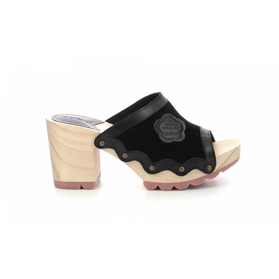 Kickers Kick woodstok Sandaler Dam Svarta | 01659-HEBX