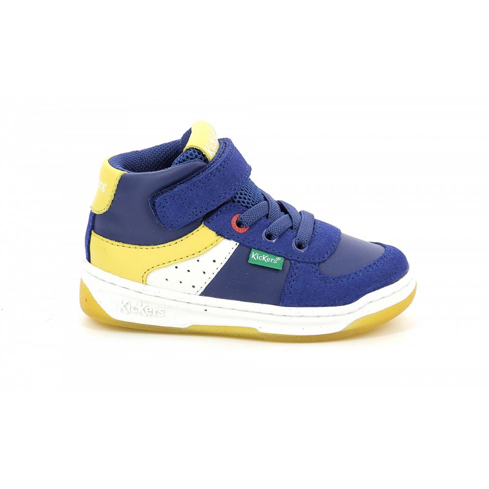Kickers Kickalien Sandaler Pojke Blå Vita | 09872-KEFC
