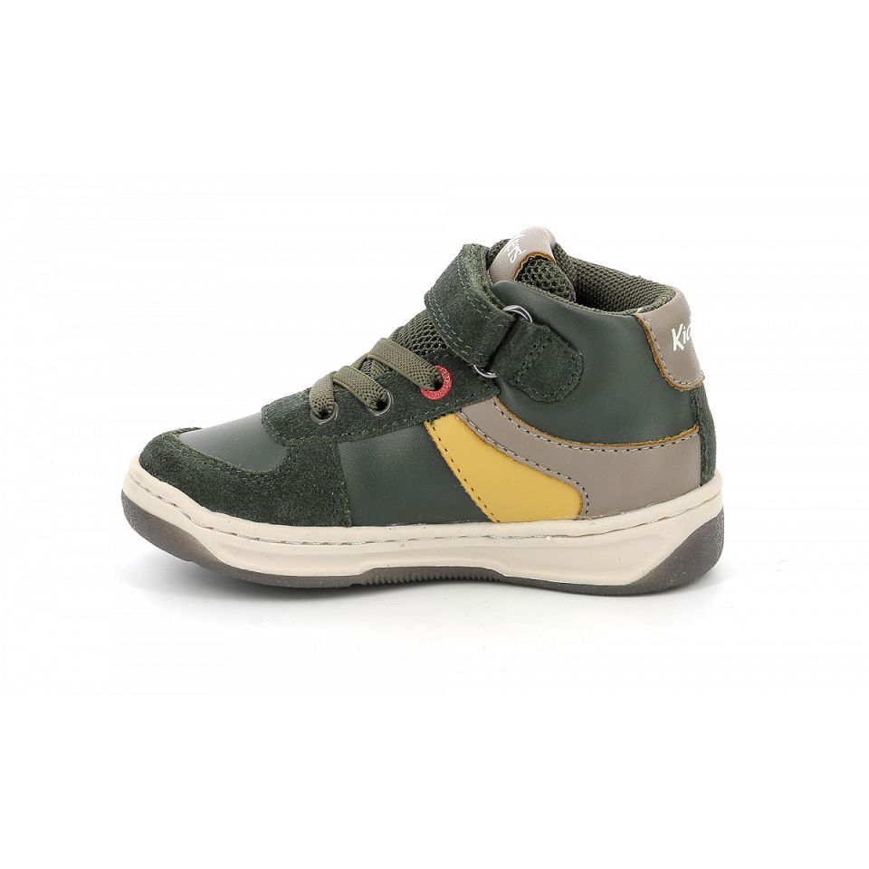 Kickers Kickalien Sandaler Pojke Khaki | 83654-GLXU