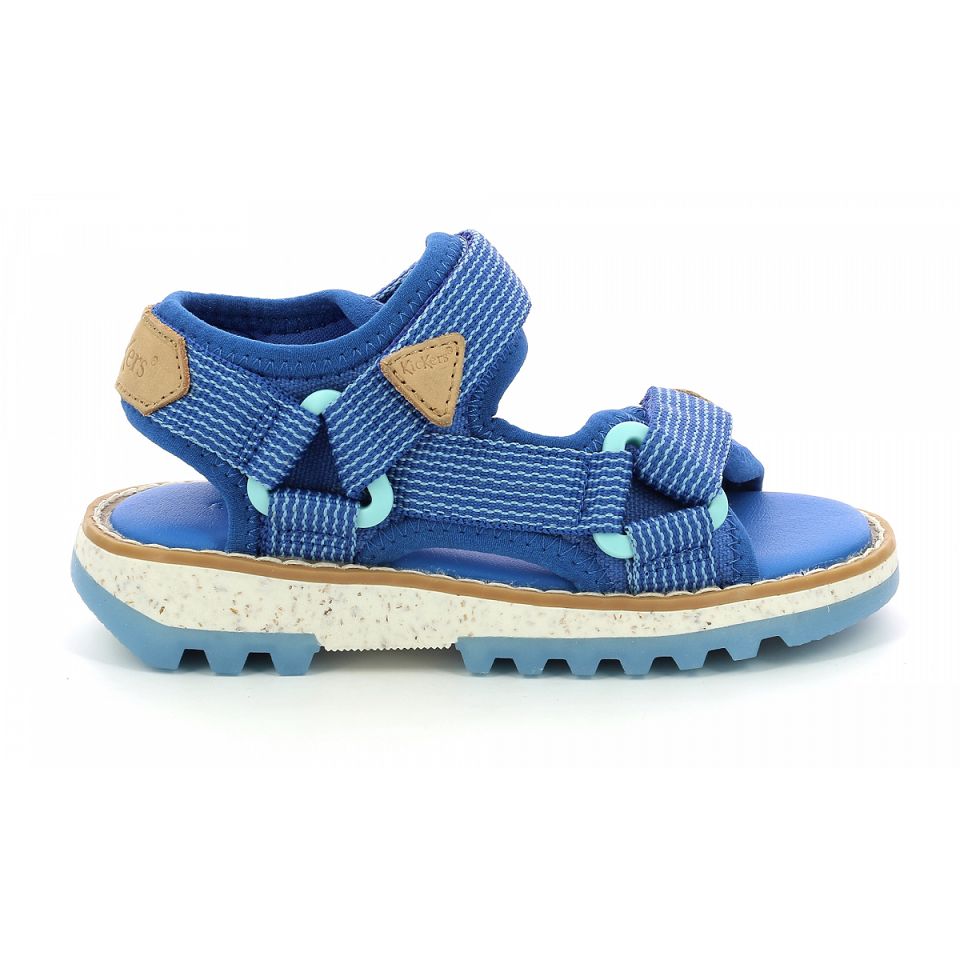 Kickers Kickclock Sandaler Pojke Blå | 45910-ZFTN