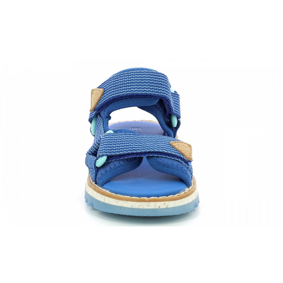 Kickers Kickclock Sandaler Pojke Blå | 45910-ZFTN