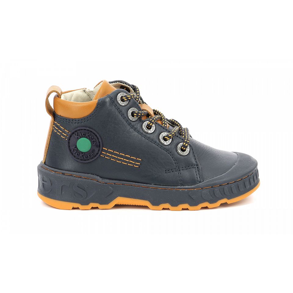 Kickers Kickdundy Sneakers Pojke Navyange | 89462-VWJP