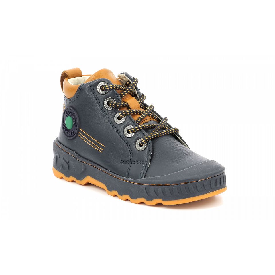 Kickers Kickdundy Sneakers Pojke Navyange | 89462-VWJP