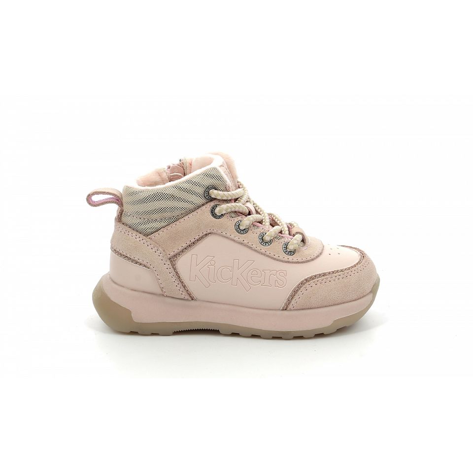 Kickers Kickfauna Stövlar Tjej Ljusrosa | 19423-KRNM