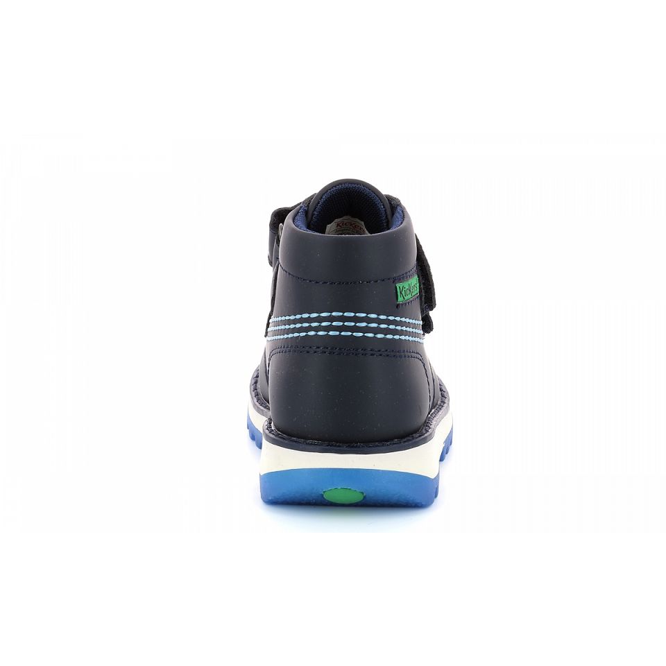 Kickers Kickfun Sneakers Pojke Marinblå | 24375-IRLZ