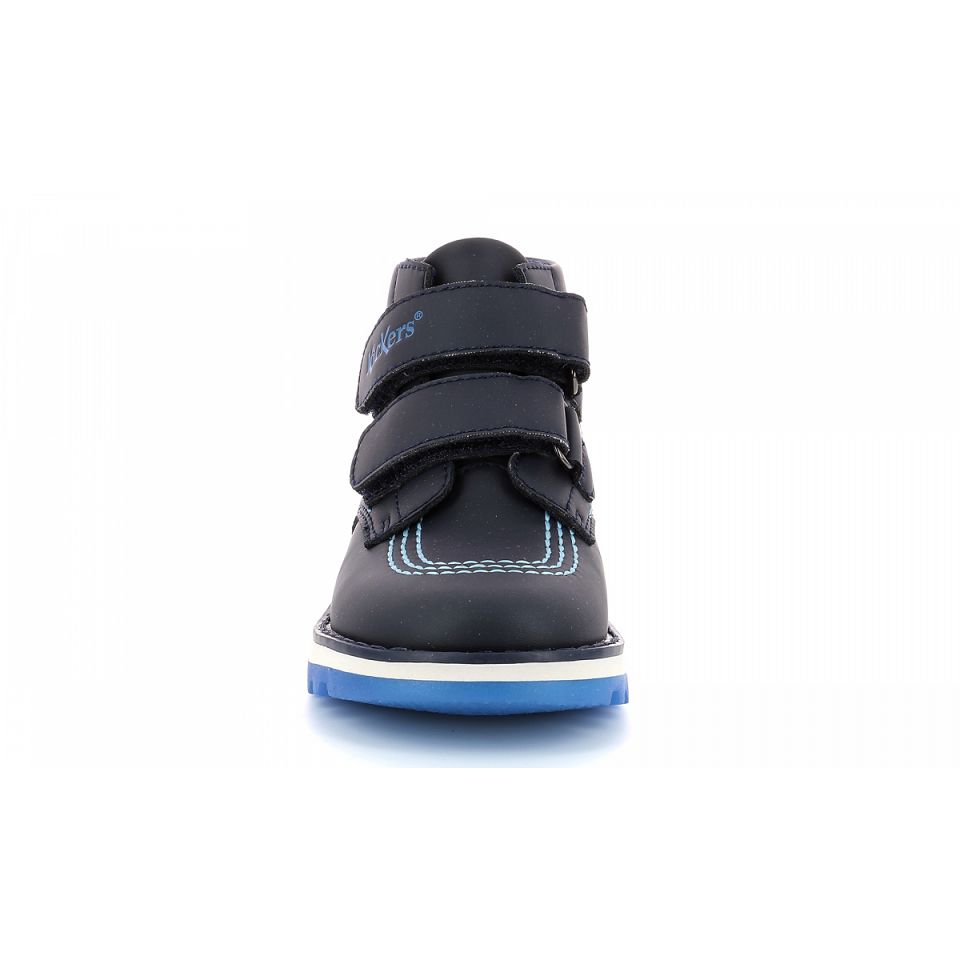 Kickers Kickfun Sneakers Pojke Marinblå | 24375-IRLZ