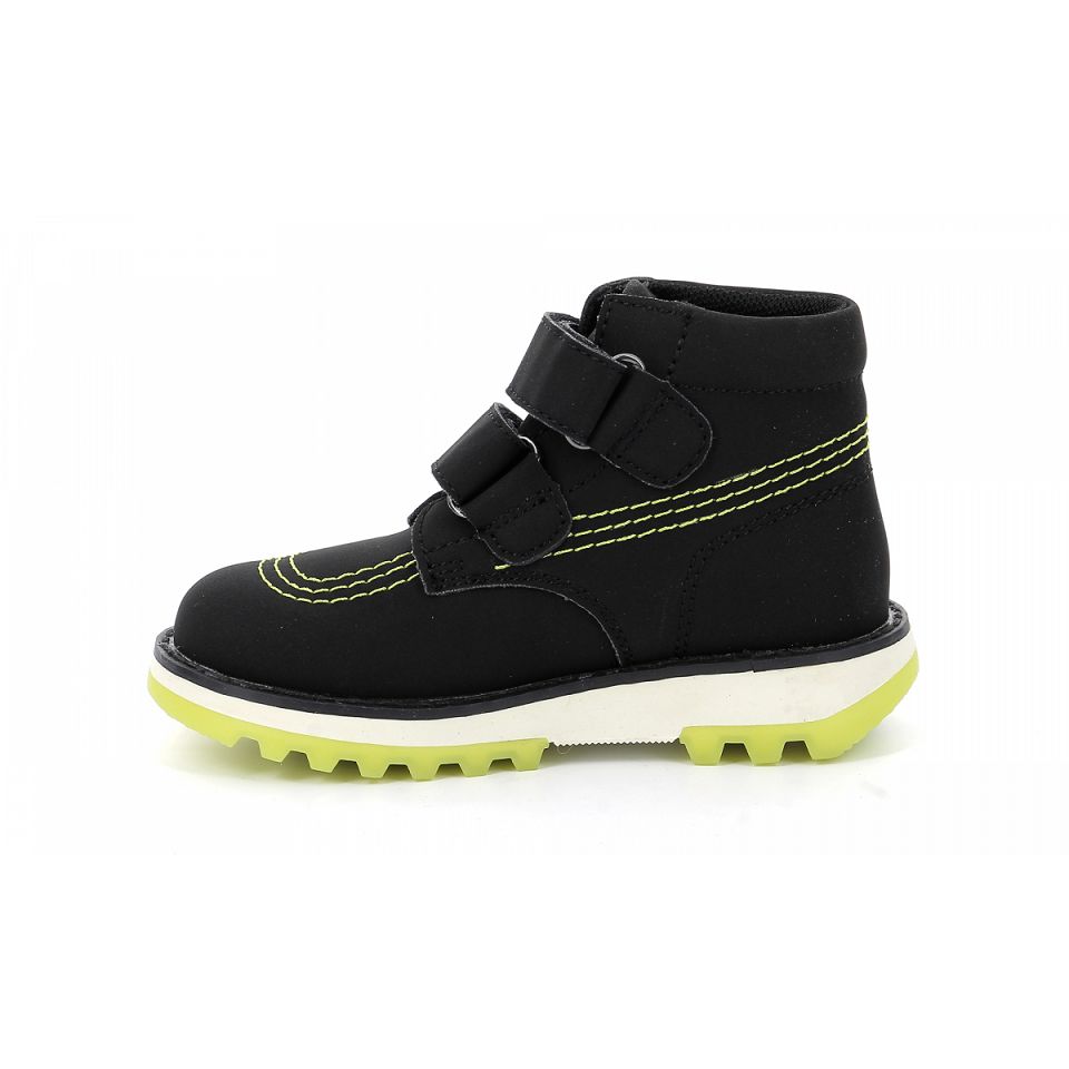 Kickers Kickfun Stövlar Tjej Svarta | 76430-SFHW