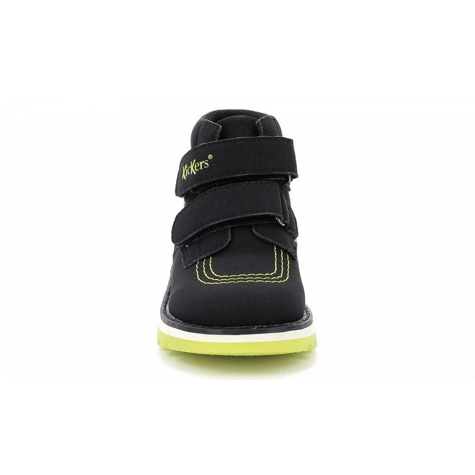 Kickers Kickfun Stövlar Tjej Svarta | 76430-SFHW