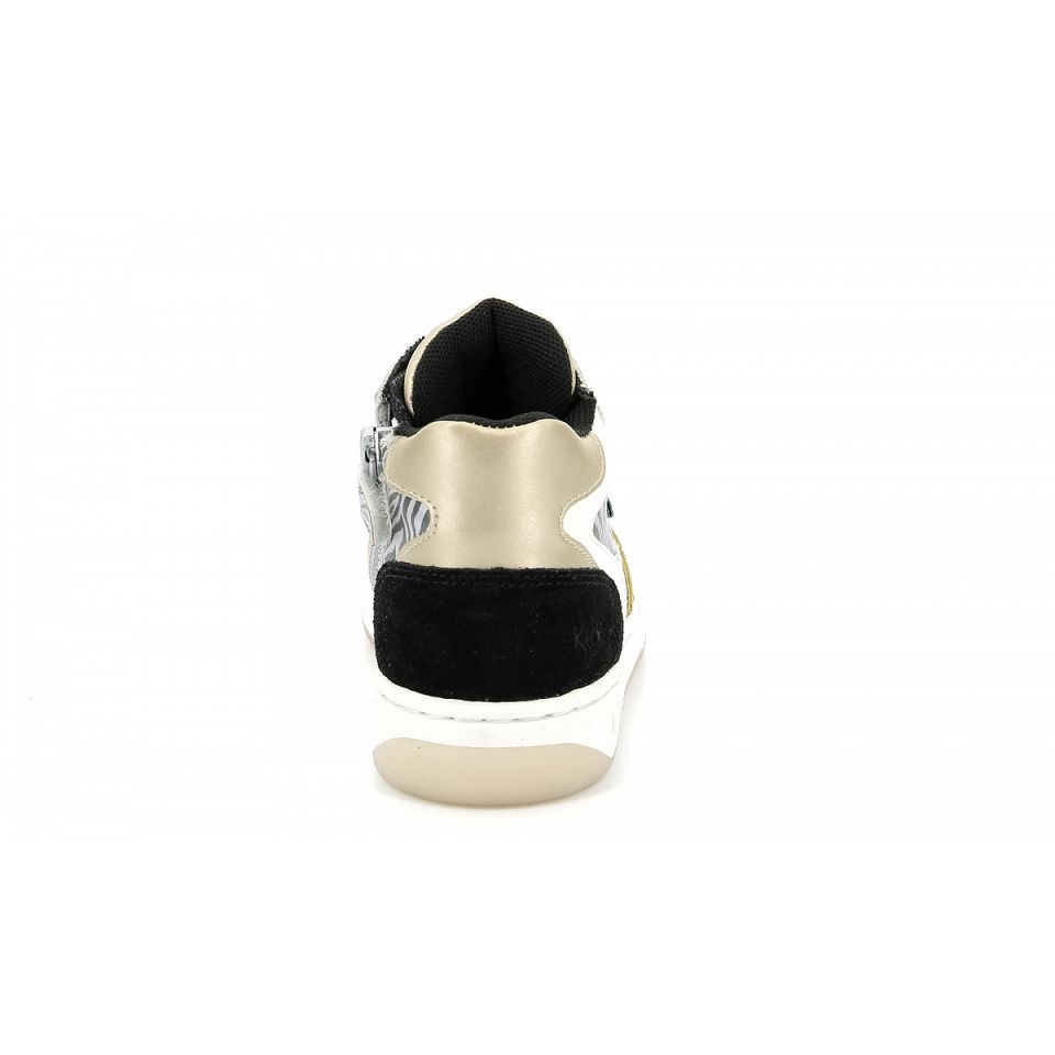 Kickers Kicklax Sneakers Tjej Svarta | 26078-GDRJ