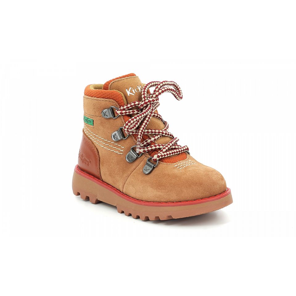Kickers Kicknature Stövlar Tjej Beige | 59026-BERH