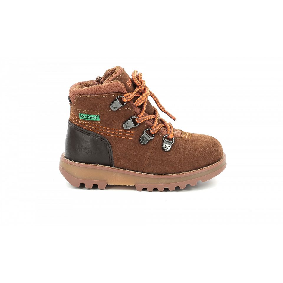 Kickers Kicknature Stövlar Tjej Bruna Orange | 35729-FVDC