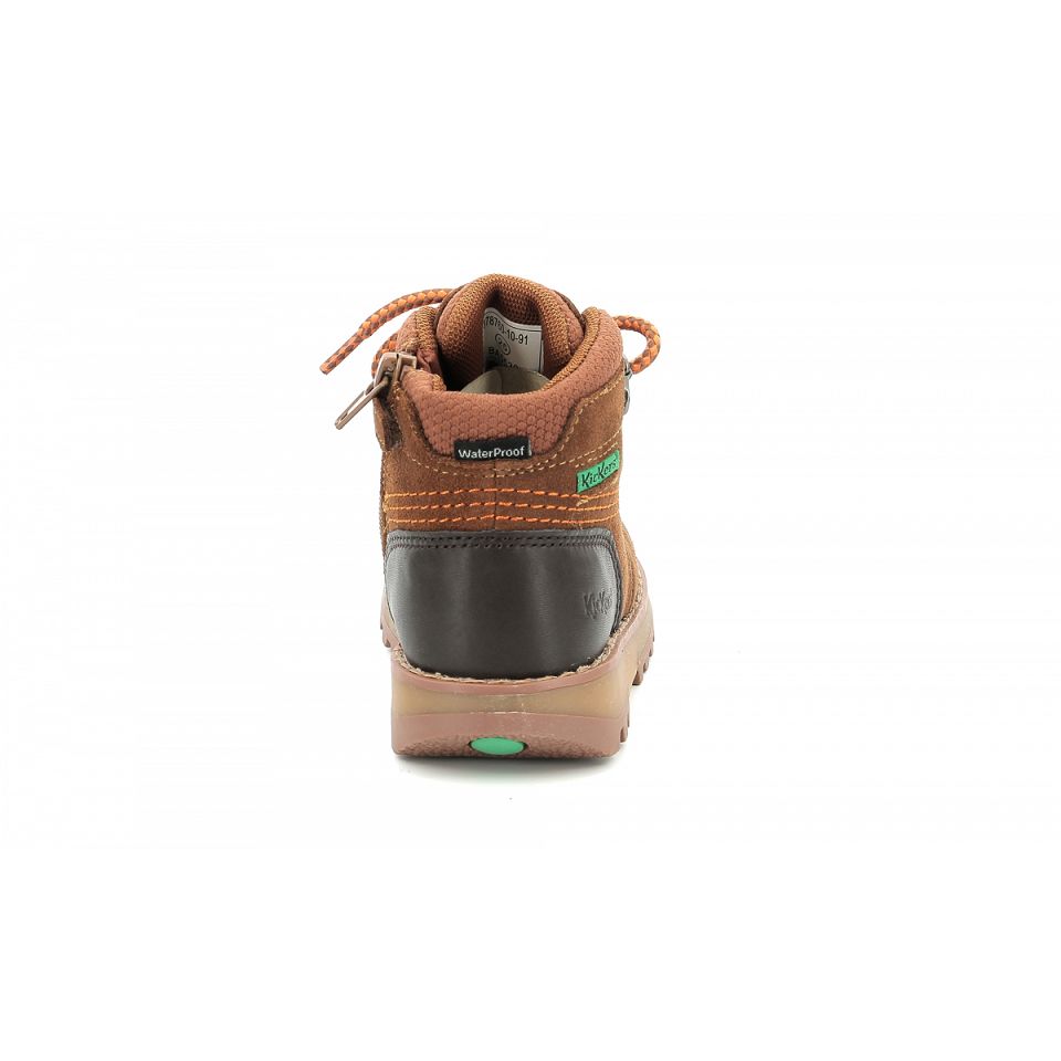 Kickers Kicknature Stövlar Tjej Bruna Orange | 35729-FVDC