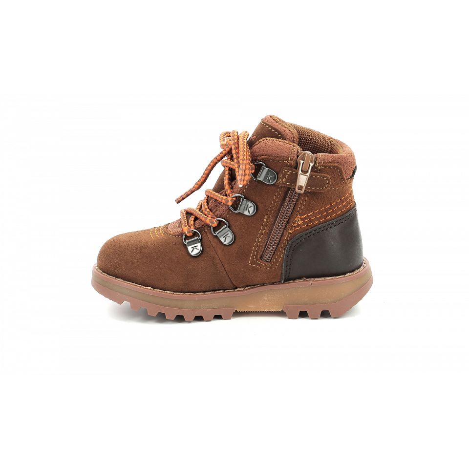 Kickers Kicknature Stövlar Tjej Bruna Orange | 35729-FVDC