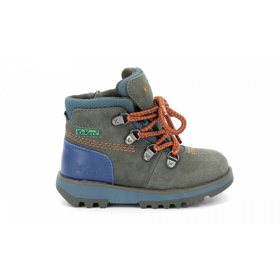 Kickers Kicknature Stövlar Tjej Khakiange | 10389-MOSL