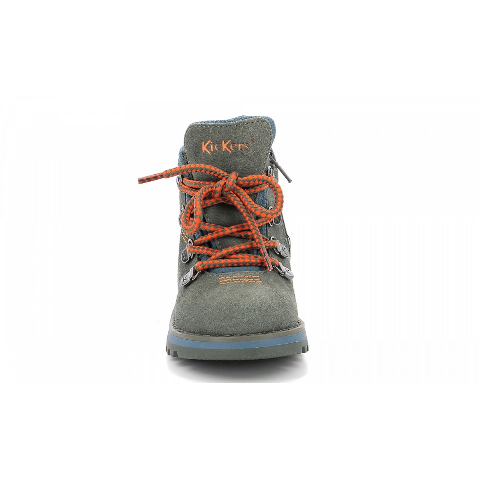 Kickers Kicknature Stövlar Tjej Khakiange | 10389-MOSL