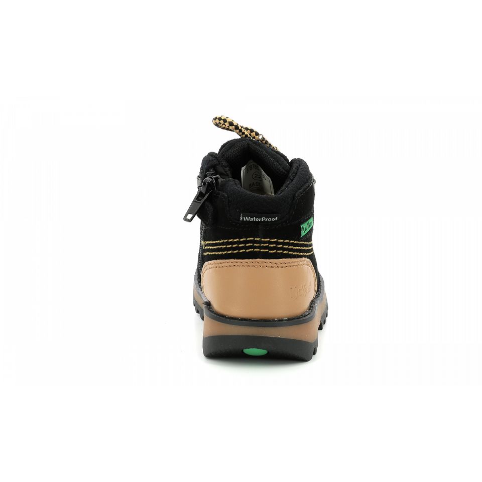 Kickers Kicknature Stövlar Tjej Svarta | 39827-XPON