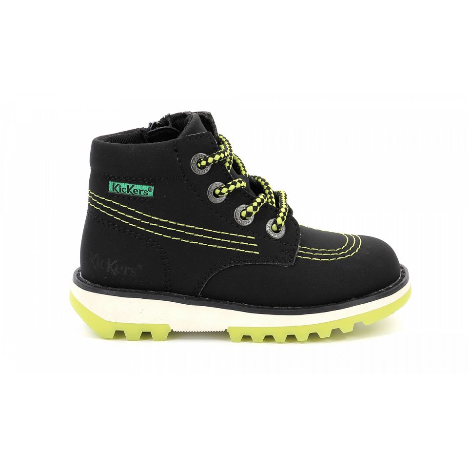 Kickers Kickrally20 Sneakers Pojke Svarta | 24375-BMEK