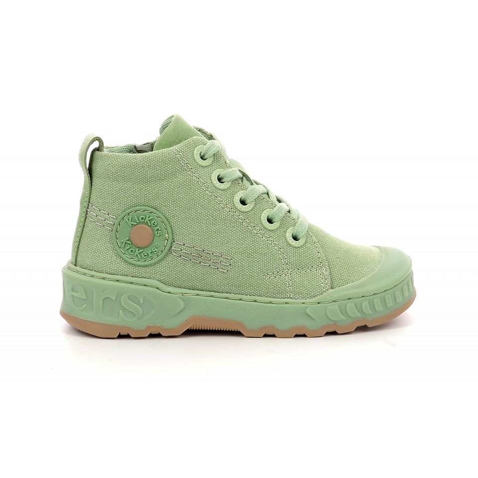 Kickers Kickrup Sneakers Pojke Gröna Ljus | 02789-QPKG