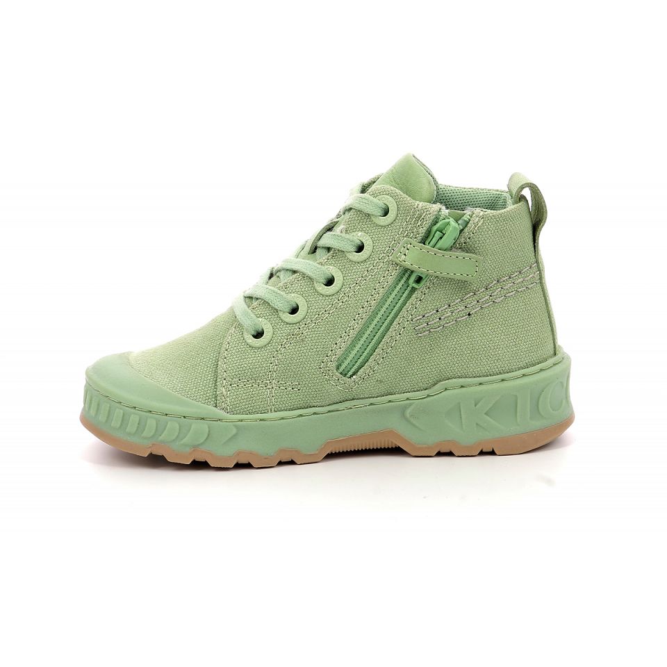 Kickers Kickrup Sneakers Pojke Gröna Ljus | 02789-QPKG
