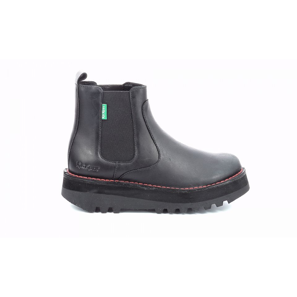 Kickers Kickyoto Chelsea Boots Dam Svarta | 47581-UVDI
