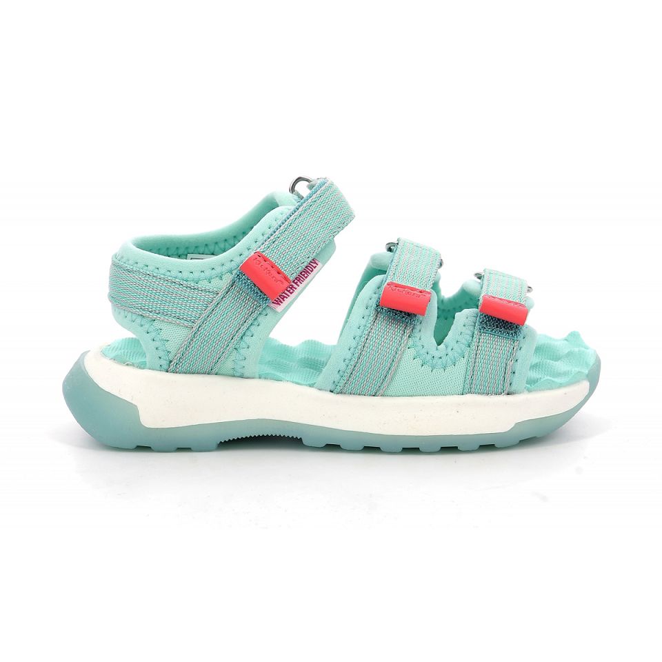 Kickers Kikco Sandaler Tjej Ljusblå | 87329-XJSO