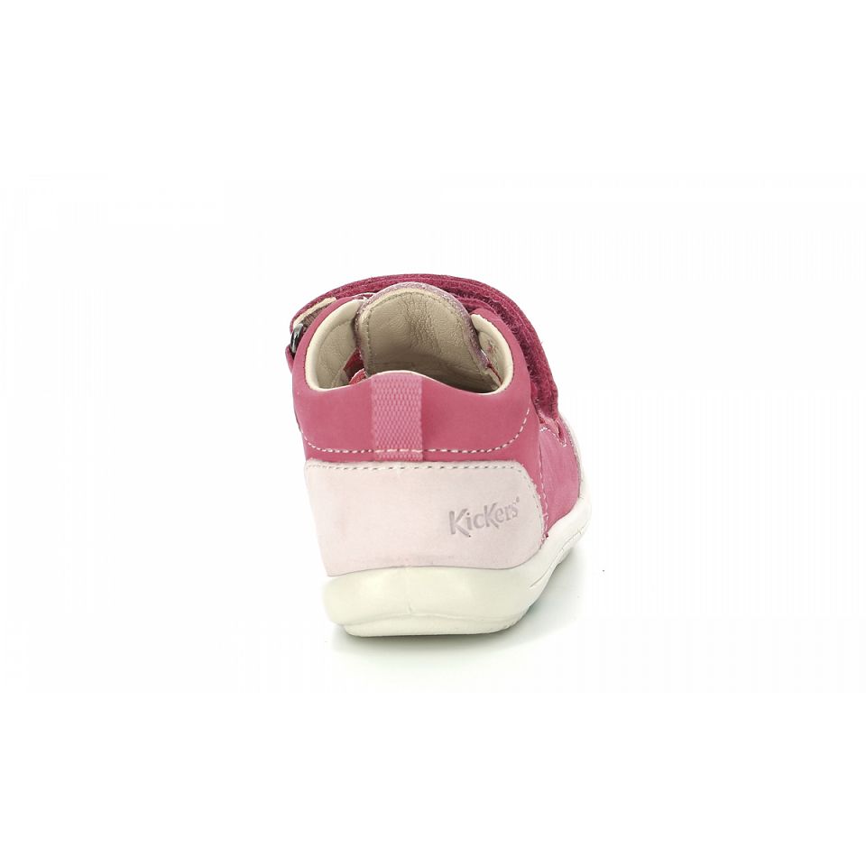 Kickers Klony Sandaler Tjej Rosa | 92647-IBOP
