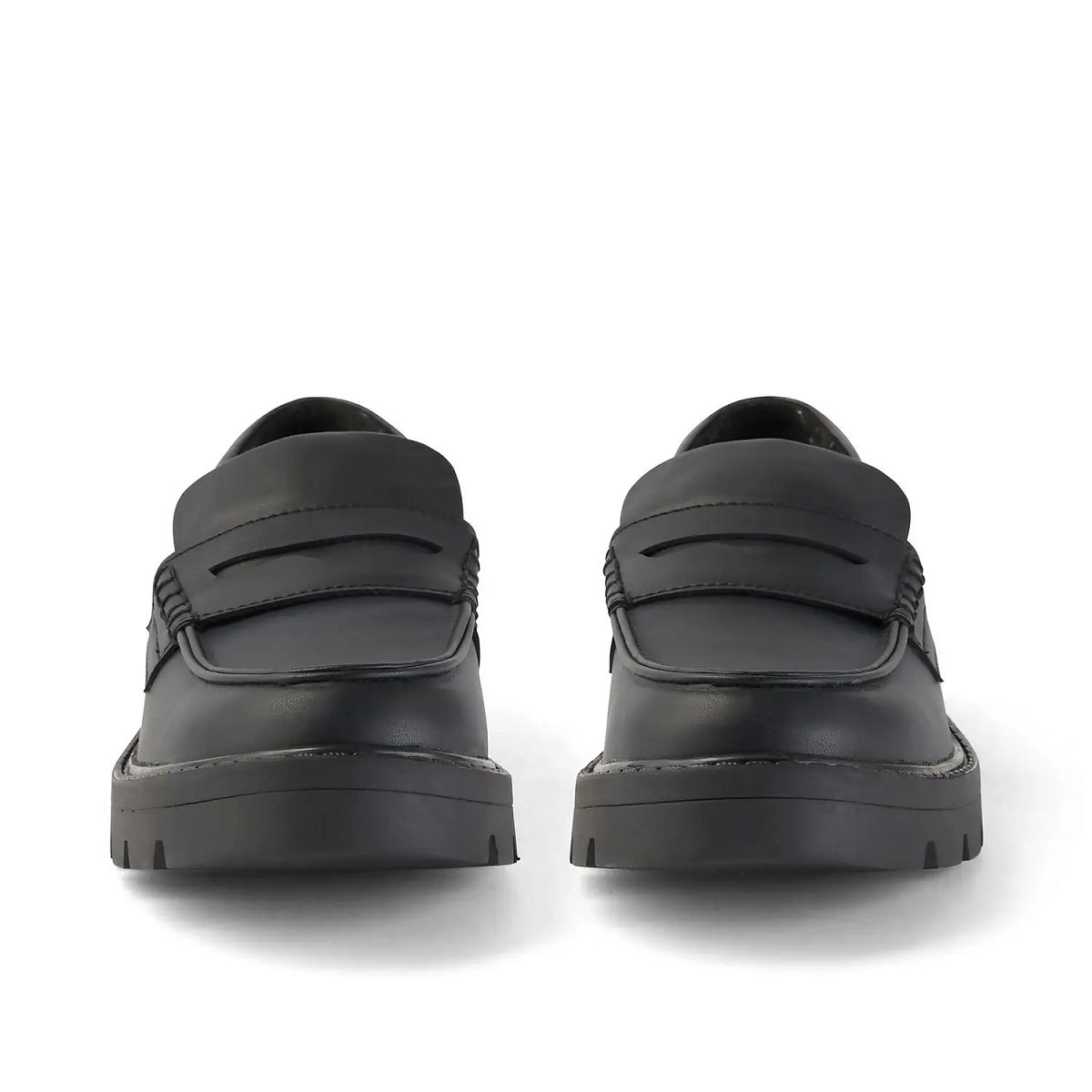 Kickers Kori Veganska Loafers Dam Svarta | 83460-SEAM