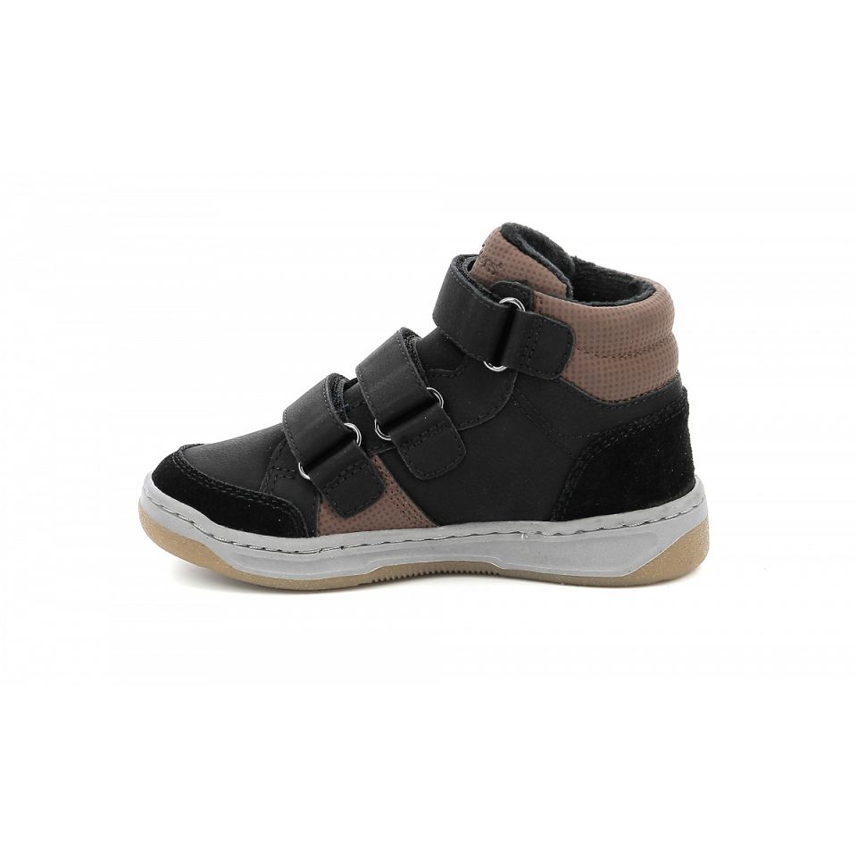 Kickers Kroisy Sneakers Pojke Svarta Bruna | 16284-IYWU