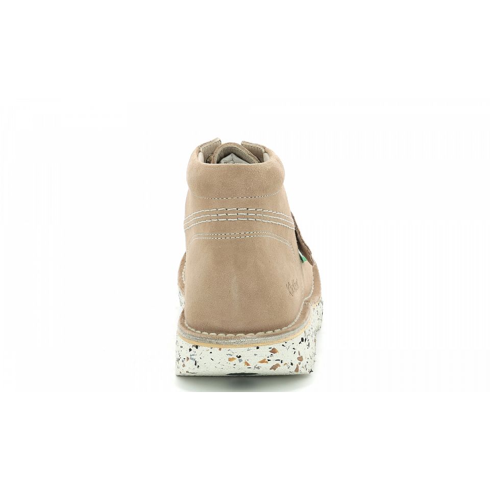 Kickers Neorallye Ankelboots Dam Beige | 52901-ZPIQ