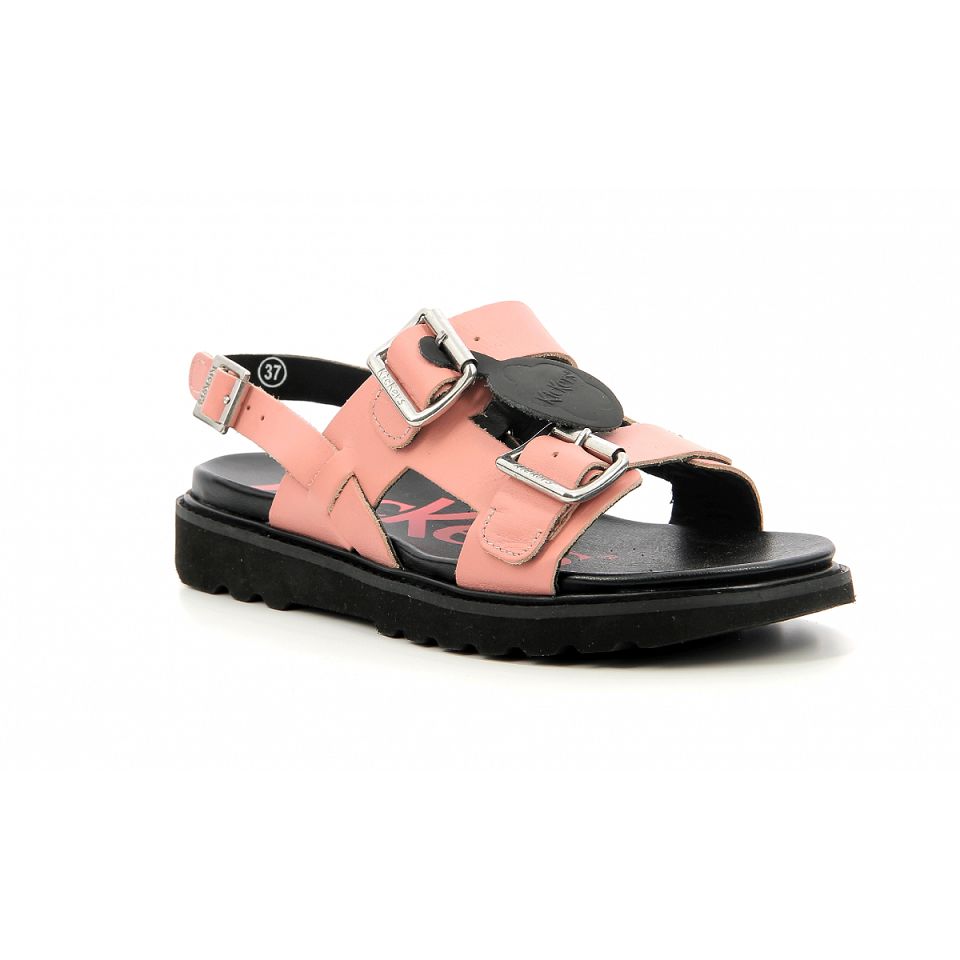 Kickers Neosummer Sandaler Dam Nude | 40367-MEIN
