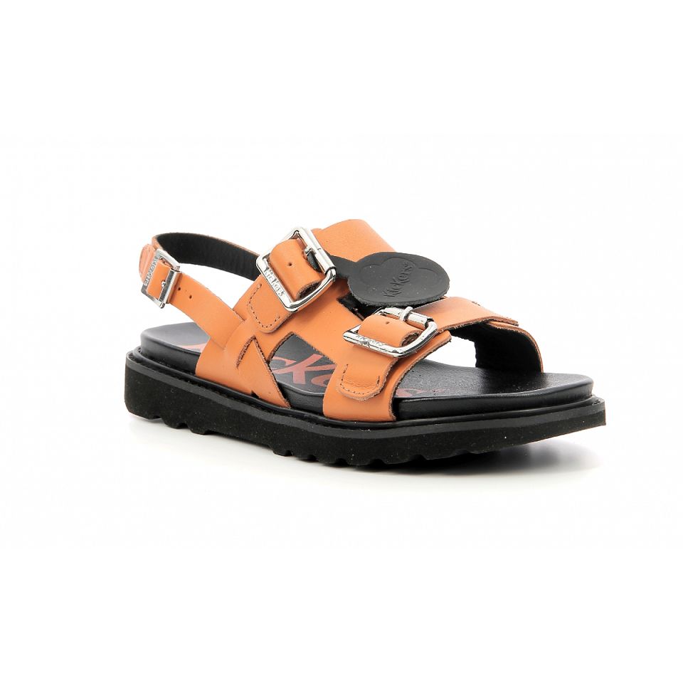 Kickers Neosummer Sandaler Dam Orange | 59160-WIFB
