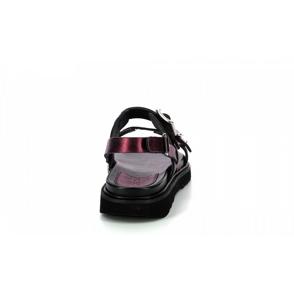 Kickers Neosummer Sandaler Dam Röda Metal | 17259-EDUA