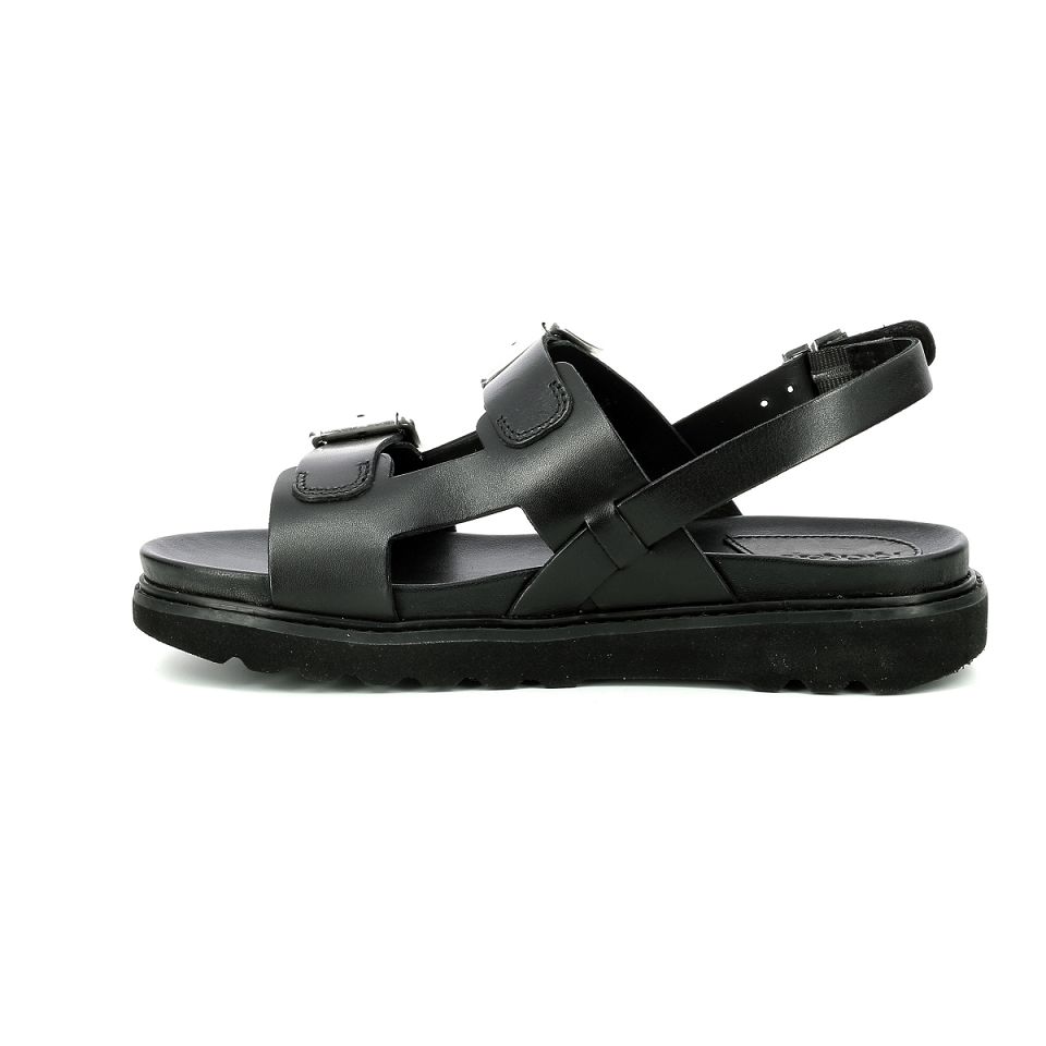 Kickers Neosummer Sandaler Dam Svarta | 79031-DYEL