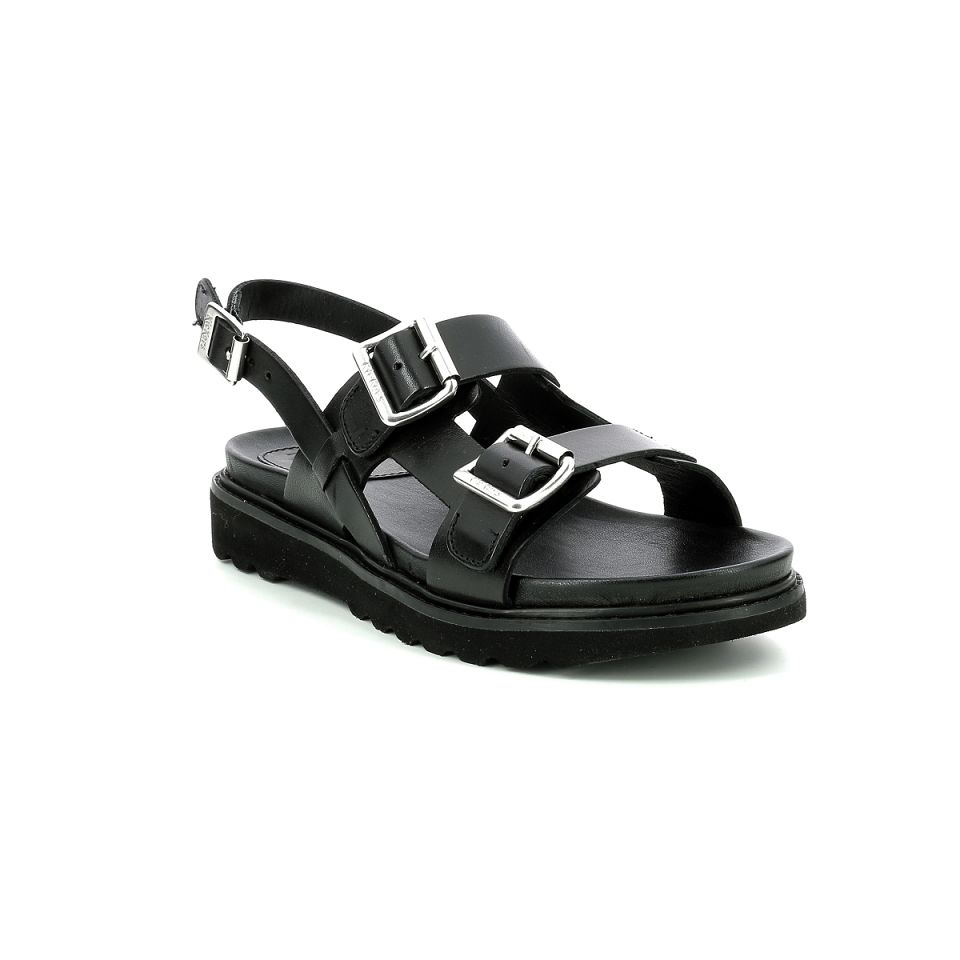 Kickers Neosummer Sandaler Dam Svarta | 79031-DYEL