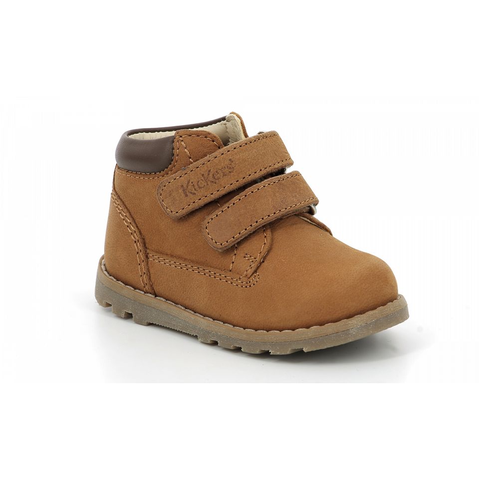 Kickers Nogankro Stövlar Pojke Camel | 62310-WPOE