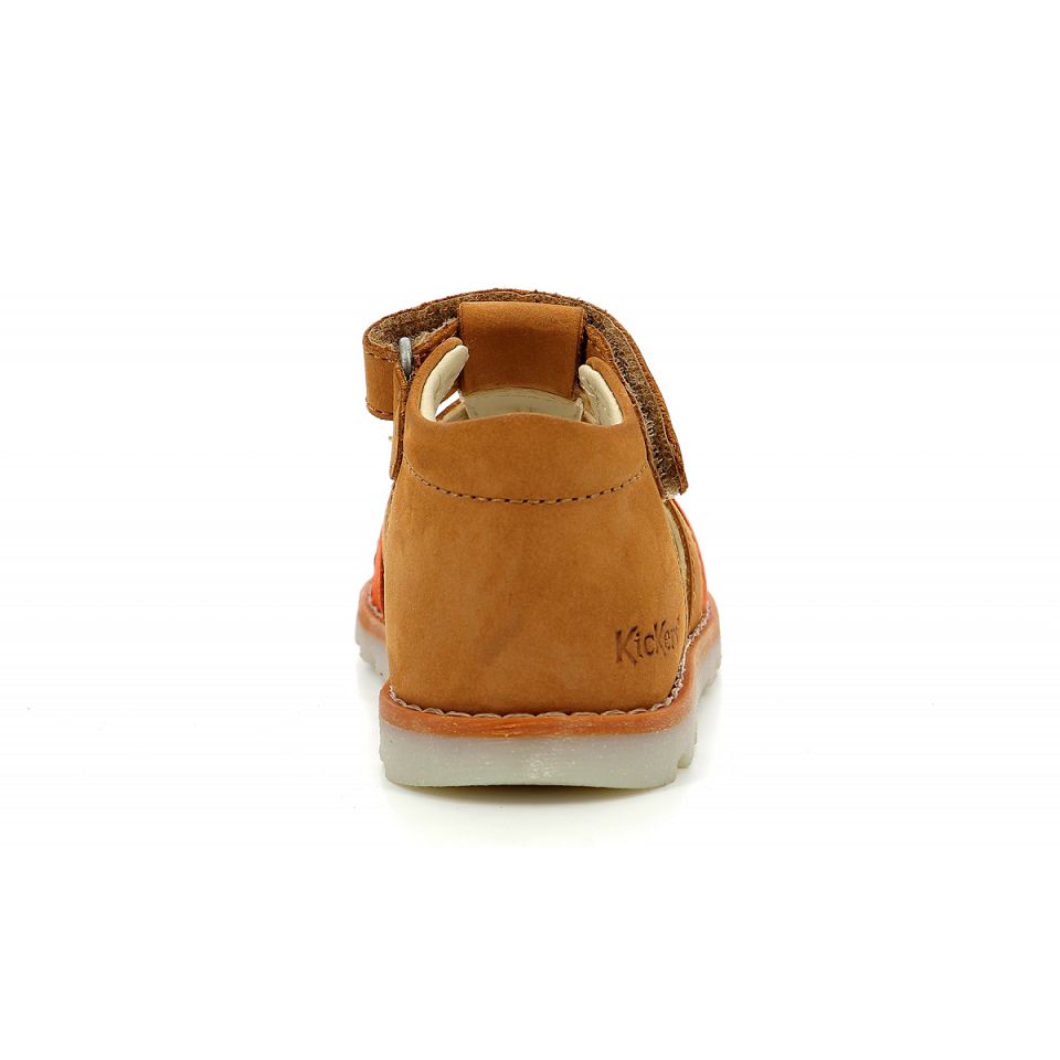 Kickers Nonopi Sandaler Pojke Camelange | 93187-WUBV