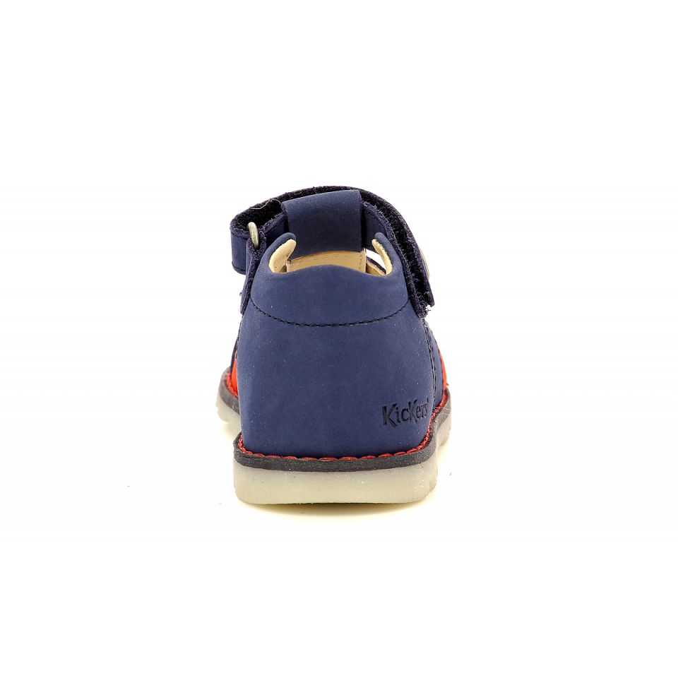 Kickers Nonopi Sandaler Pojke Röda | 64203-HSKC