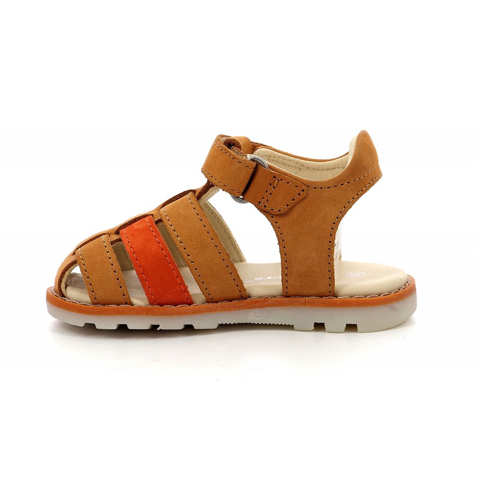 Kickers Nonosti Sandaler Pojke Camelange | 21034-EAOT