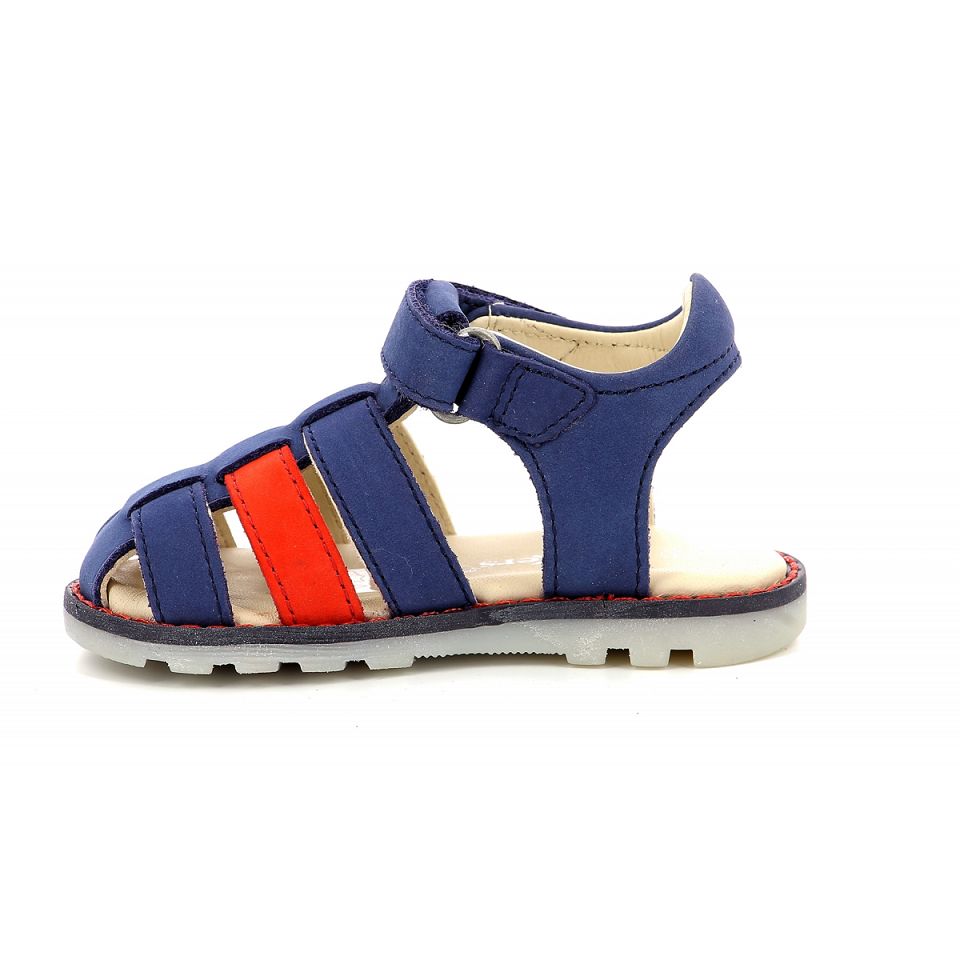 Kickers Nonosti Sandaler Pojke Röda | 65230-JGID