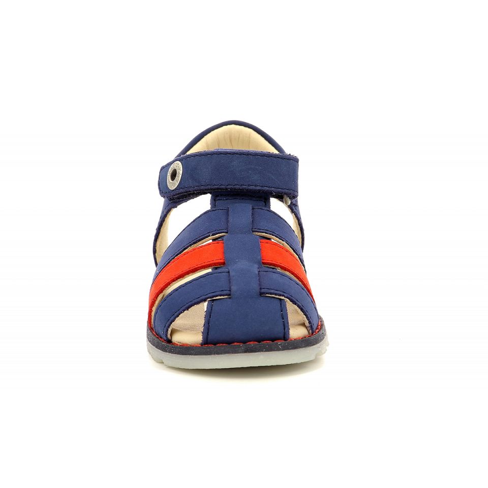 Kickers Nonosti Sandaler Pojke Röda | 65230-JGID