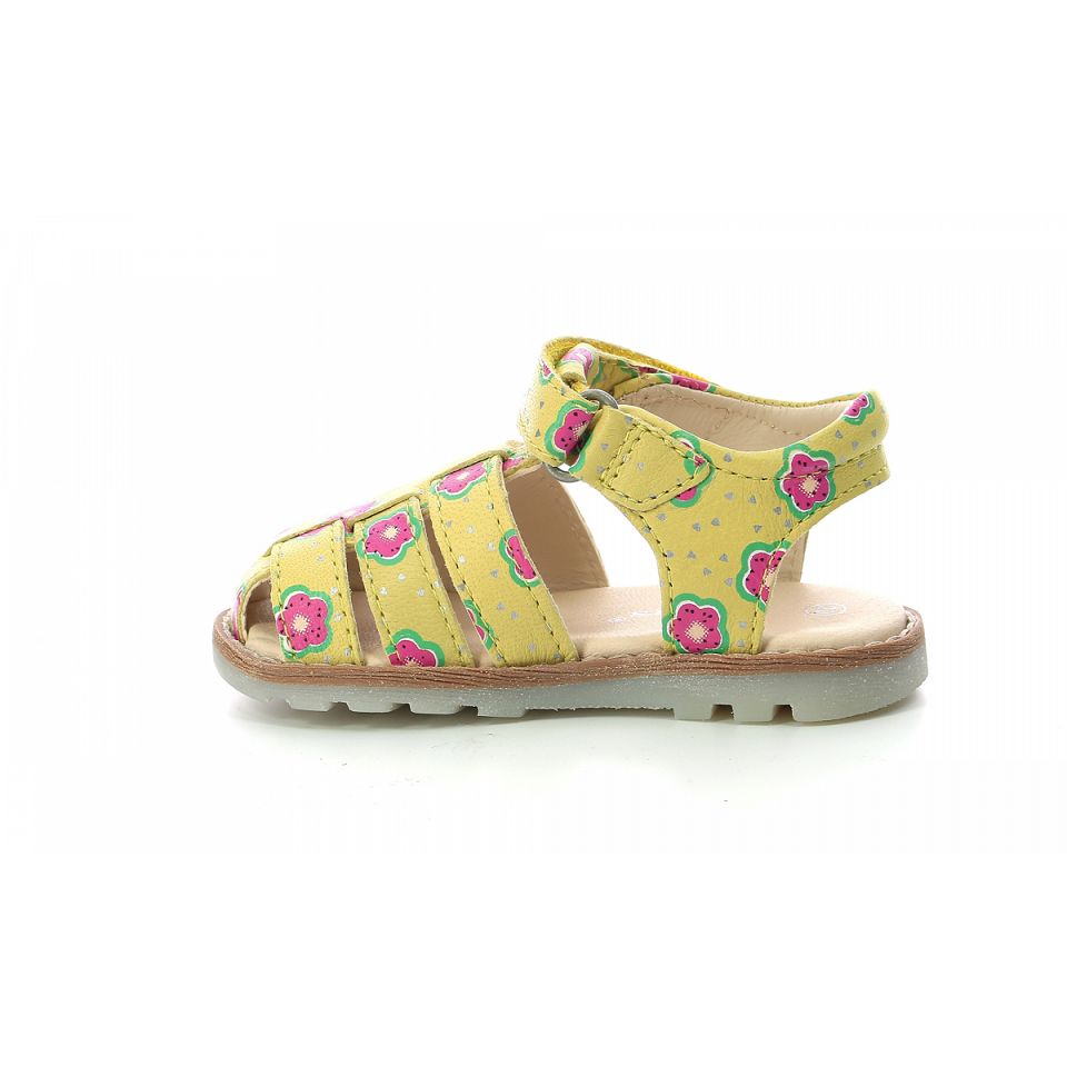 Kickers Nonosti Sandaler Tjej Blommiga | 20691-LHPJ
