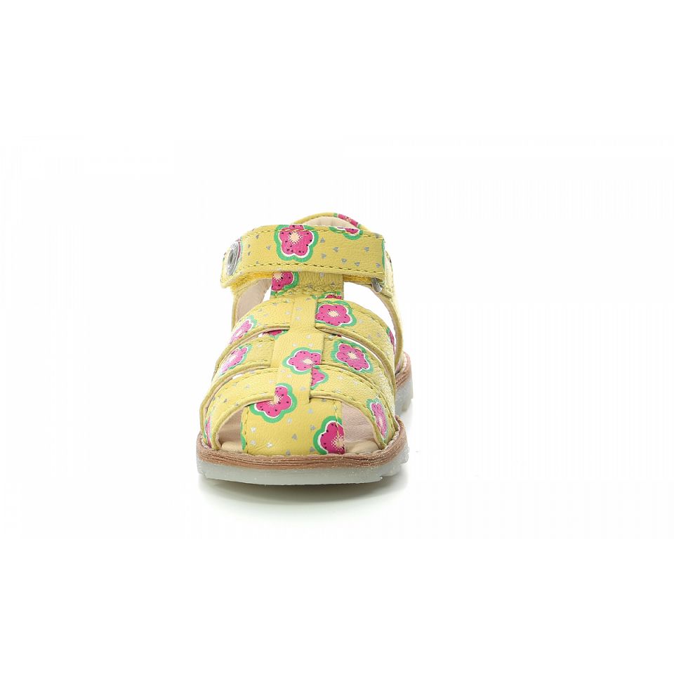 Kickers Nonosti Sandaler Tjej Blommiga | 20691-LHPJ