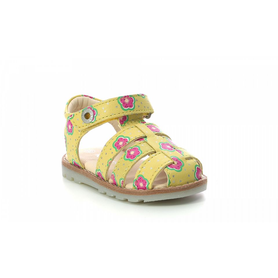 Kickers Nonosti Sandaler Tjej Blommiga | 20691-LHPJ